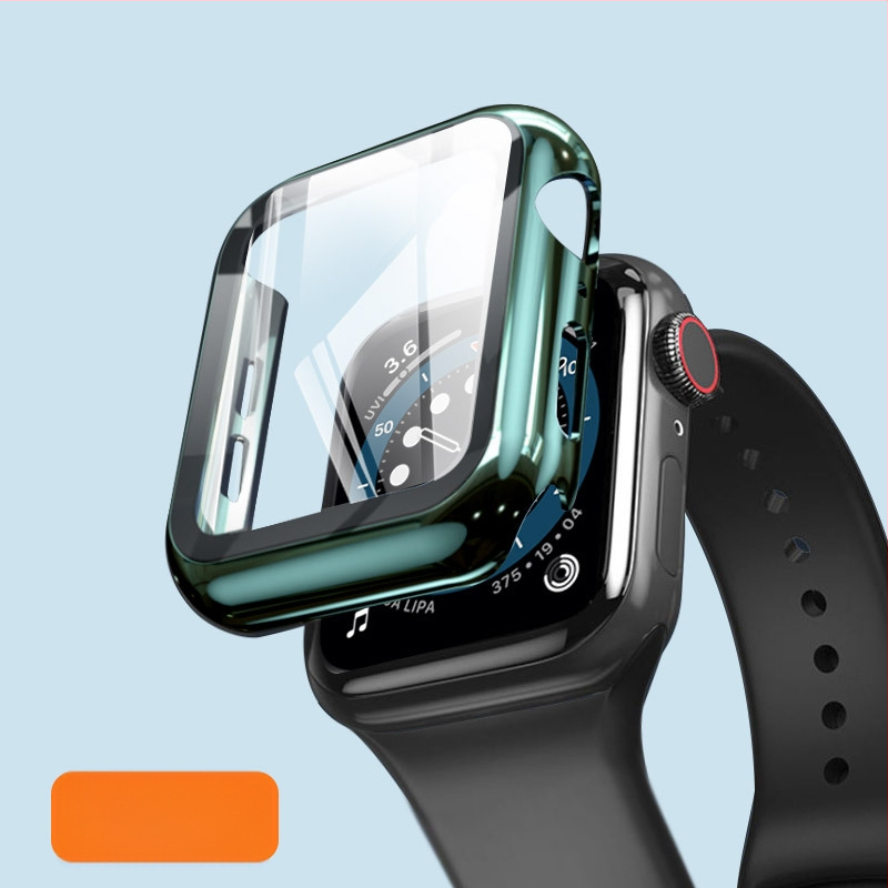 Apple Watchhoz készült edzett üveg kijelzővédő beépített védőtokkal – 3/4 teljes fedettség, márka Billy