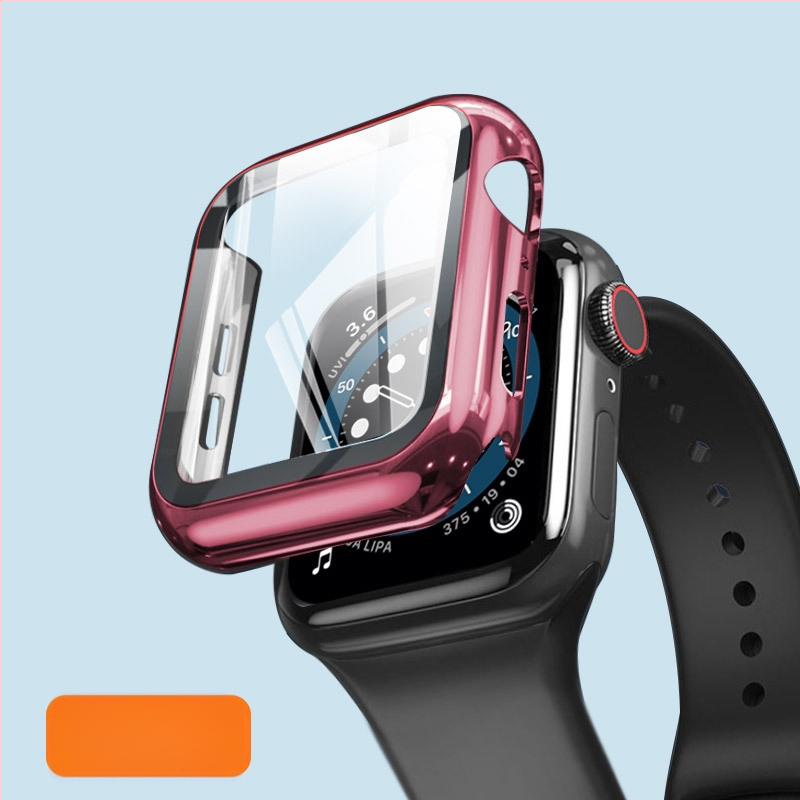 Apple Watchhoz készült edzett üveg kijelzővédő beépített védőtokkal – 3/4 teljes fedettség, márka Billy