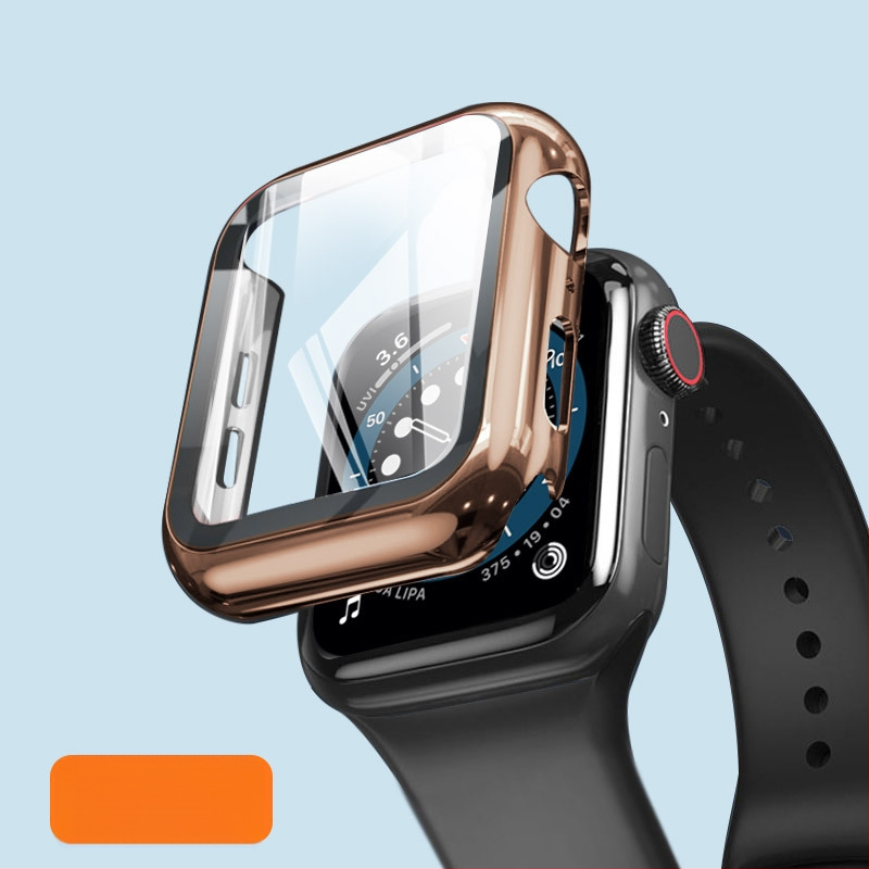 Apple Watchhoz készült edzett üveg kijelzővédő beépített védőtokkal – 3/4 teljes fedettség, márka Billy