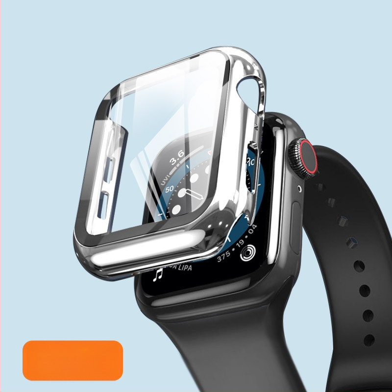 Apple Watchhoz készült edzett üveg kijelzővédő beépített védőtokkal – 3/4 teljes fedettség, márka Billy