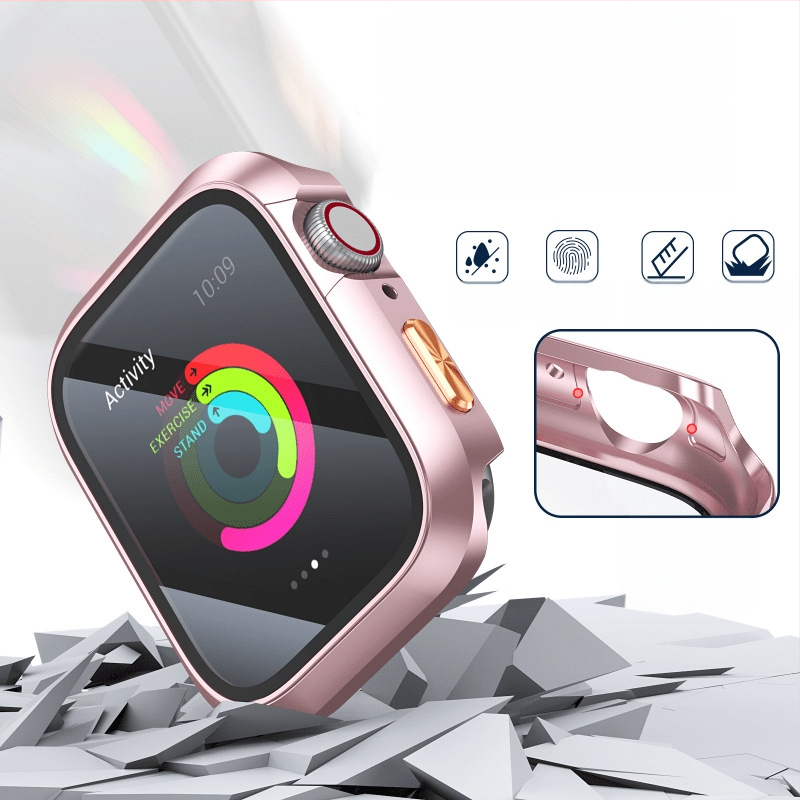 Apple iWatch védőtok PC héjjal és gombfedéllel, kompatibilis az iWatch-kal, tömege 10 g, csomagolás: Opp bag