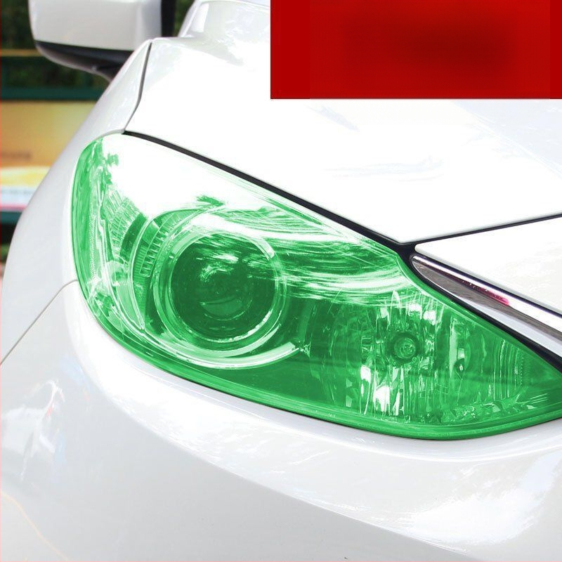 Sõiduki esilaternate ja tagatulede kaitsefilm, värvi muutuv, läikiv läbipaistev viimistlus, PVC, Rabbit hard