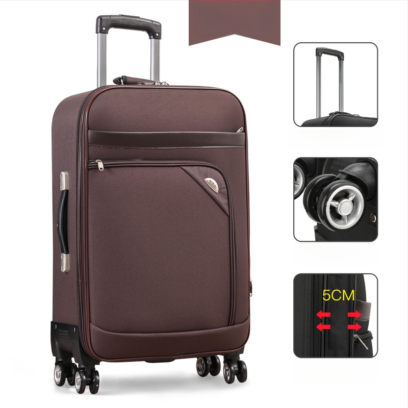 Kanvasist reisikott universaalsete ratastega, tõmblukk avanemine, parooliga lukk, varguste vastane ja kulumiskindel, sobib vabaaja reisidele