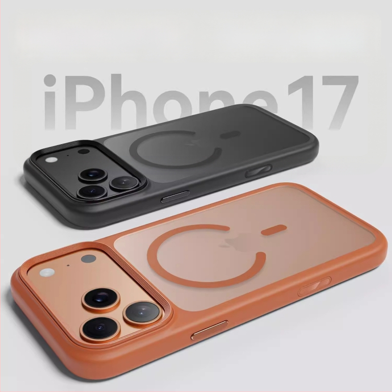 Husă pentru iPhone 17 – husă dură cu finisaj mat, prindere magnetică, protecție anti-cădere, TPU+PC, compatibilă cu iPhone 17 Pro Max/Pro/17/Air
