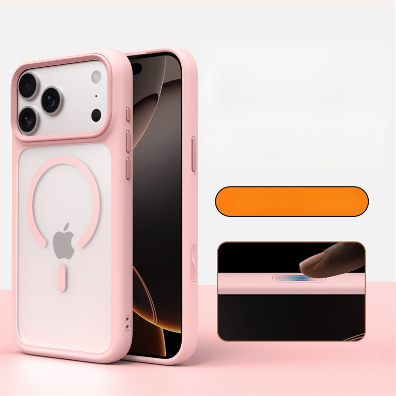 Husă pentru iPhone 17 – husă dură cu finisaj mat, prindere magnetică, protecție anti-cădere, TPU+PC, compatibilă cu iPhone 17 Pro Max/Pro/17/Air