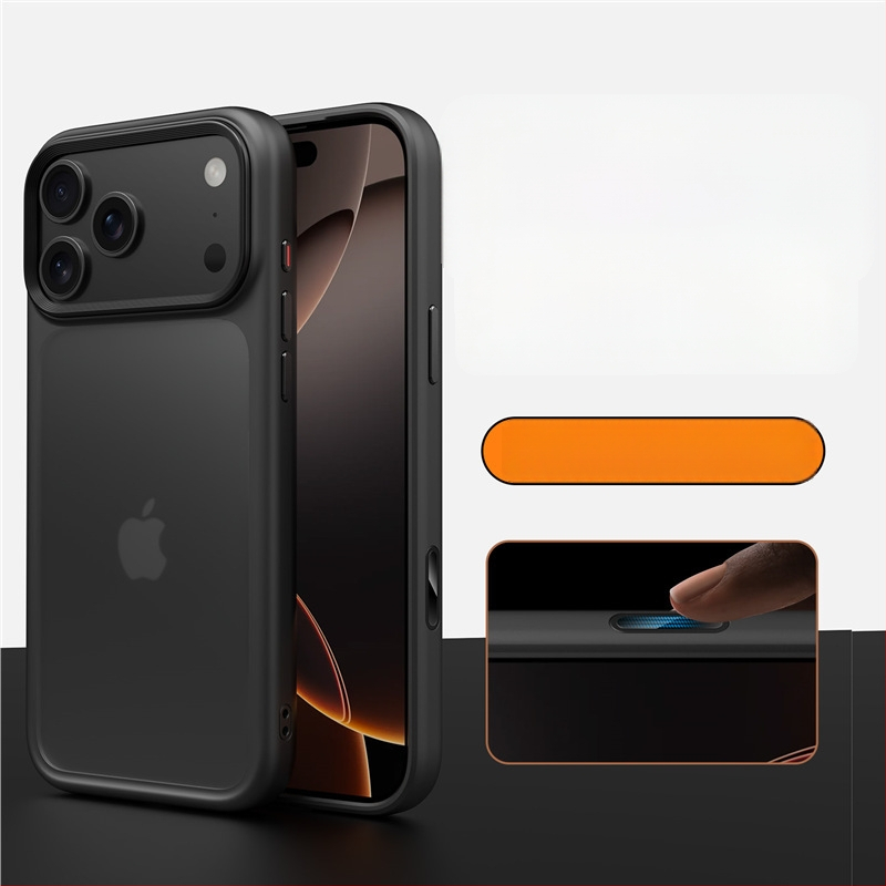Husă pentru iPhone 17 – husă dură cu finisaj mat, prindere magnetică, protecție anti-cădere, TPU+PC, compatibilă cu iPhone 17 Pro Max/Pro/17/Air