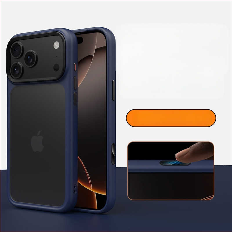 Husă pentru iPhone 17 – husă dură cu finisaj mat, prindere magnetică, protecție anti-cădere, TPU+PC, compatibilă cu iPhone 17 Pro Max/Pro/17/Air