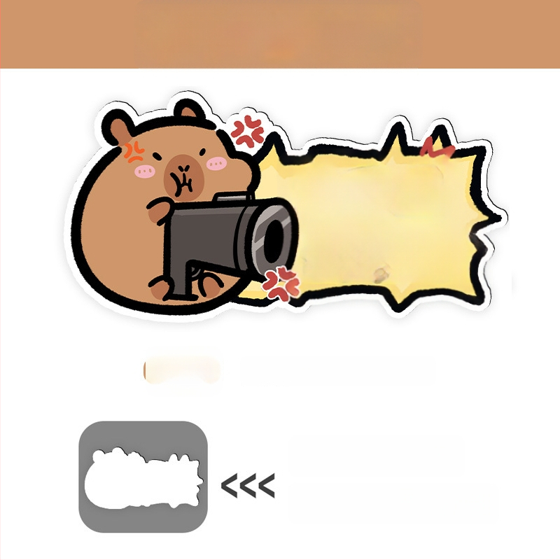 Auto kleebis magnetilise paigaldamisega, peegeldav pind, päikesekaitse ja kriimustuste kaitse — karikatuurimuster