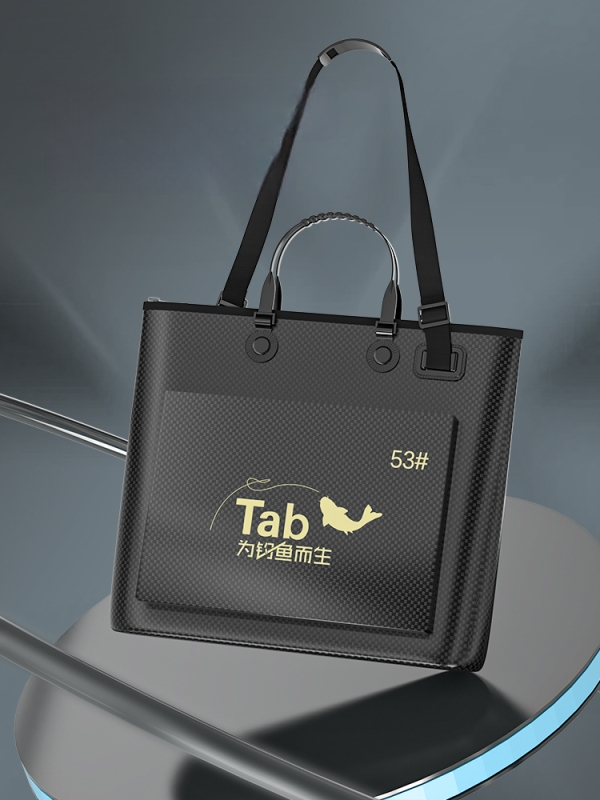 Vízálló horgász táska és felszerelés tároló táska — anyag: selyem virág