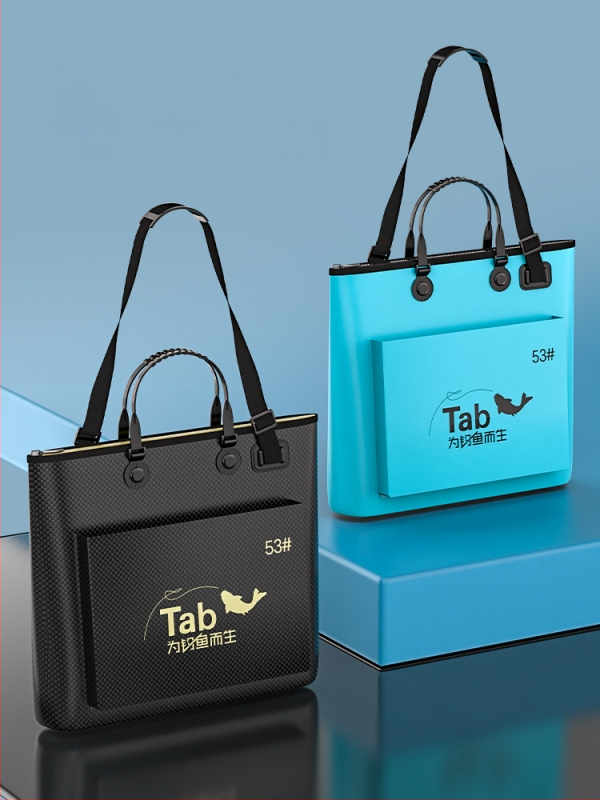 Vízálló horgász táska és felszerelés tároló táska — anyag: selyem virág