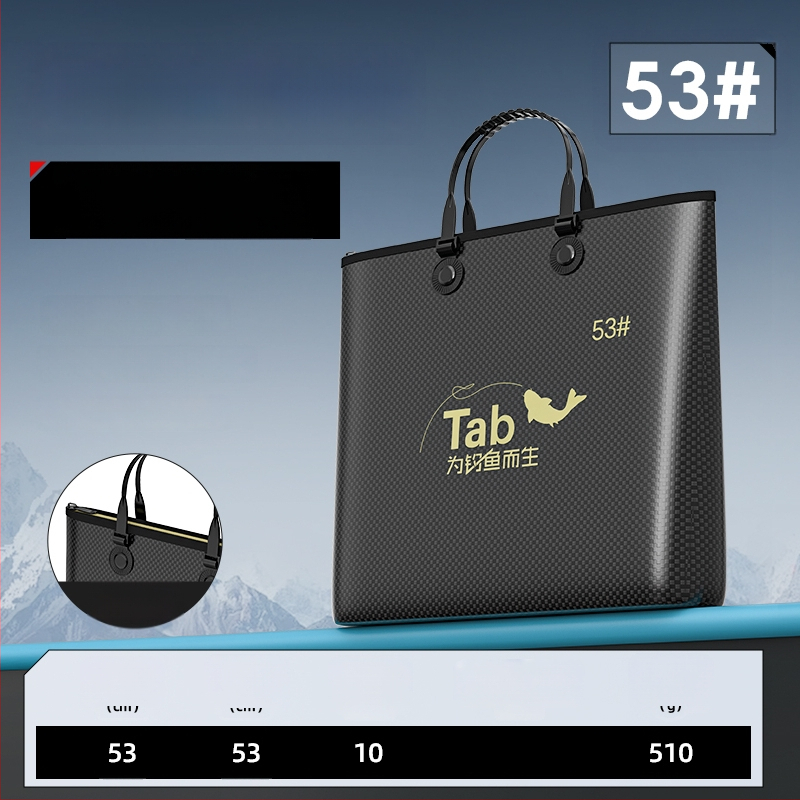 Vízálló horgász táska és felszerelés tároló táska — anyag: selyem virág