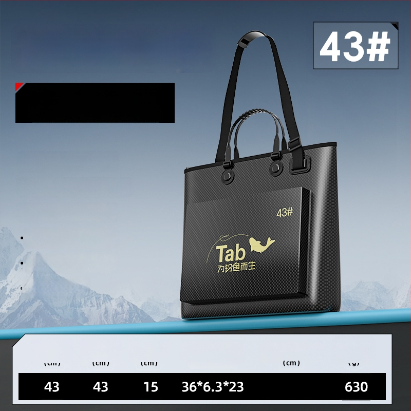 Vízálló horgász táska és felszerelés tároló táska — anyag: selyem virág