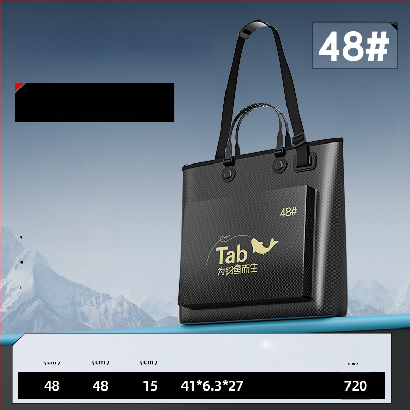 Vízálló horgász táska és felszerelés tároló táska — anyag: selyem virág