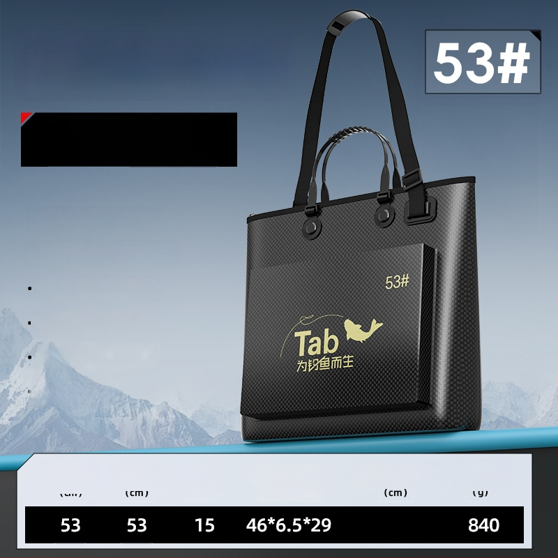 Vízálló horgász táska és felszerelés tároló táska — anyag: selyem virág