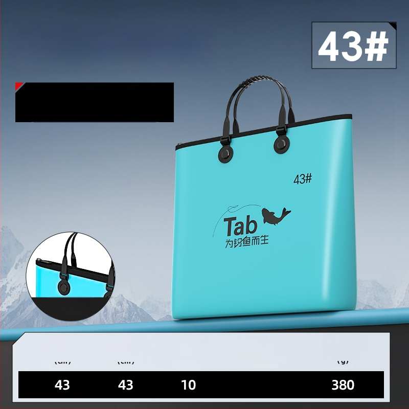 Vízálló horgász táska és felszerelés tároló táska — anyag: selyem virág