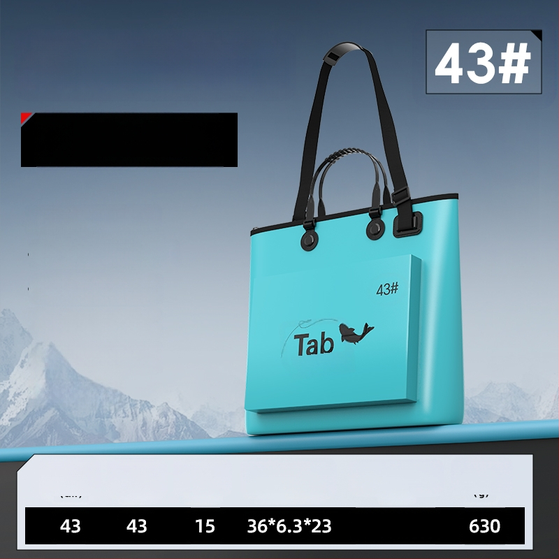 Vízálló horgász táska és felszerelés tároló táska — anyag: selyem virág