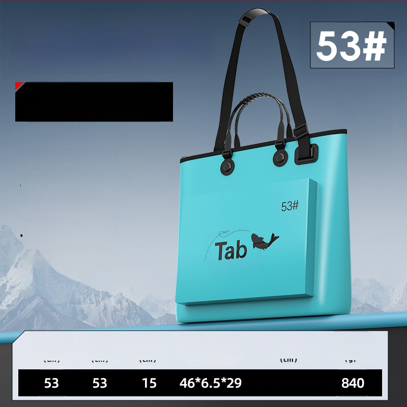 Vízálló horgász táska és felszerelés tároló táska — anyag: selyem virág