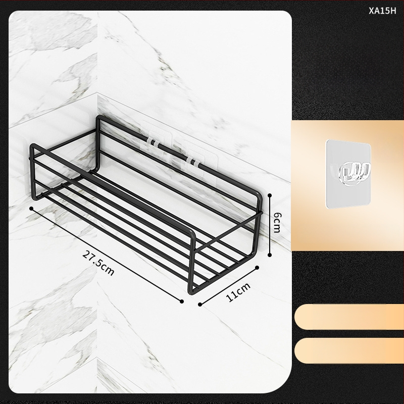 Raft de colț triunghiular pentru baie - fier, finisaj vopsire la cuptor, un singur nivel, capacitate de încărcare: 5