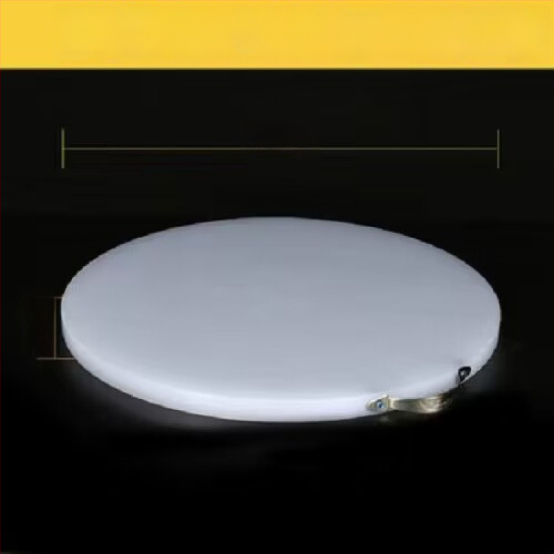 Кръгла дебела PE дъска за рязане – за зеленчуци и месо, многофункционална кухненска повърхност за дома и за бизнес употреба