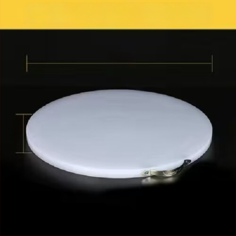 Кръгла дебела PE дъска за рязане – за зеленчуци и месо, многофункционална кухненска повърхност за дома и за бизнес употреба