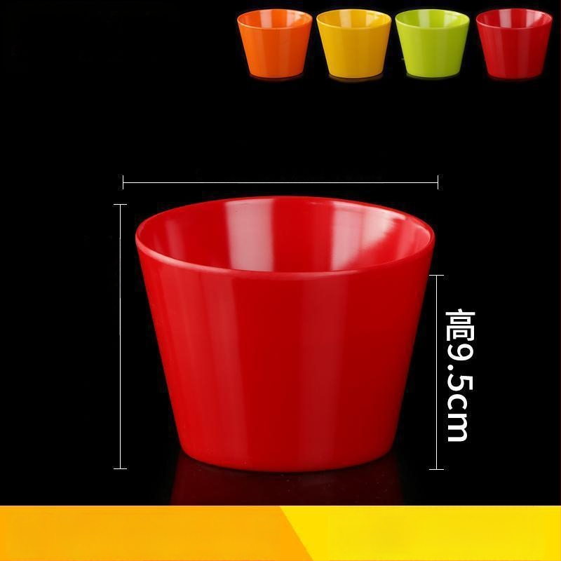 Vas melamină – în formă de extraterestru, model monocrom, finisaj glazurat, imprimare logo și posibilitate de personalizare, pentru adulți, stil simplu