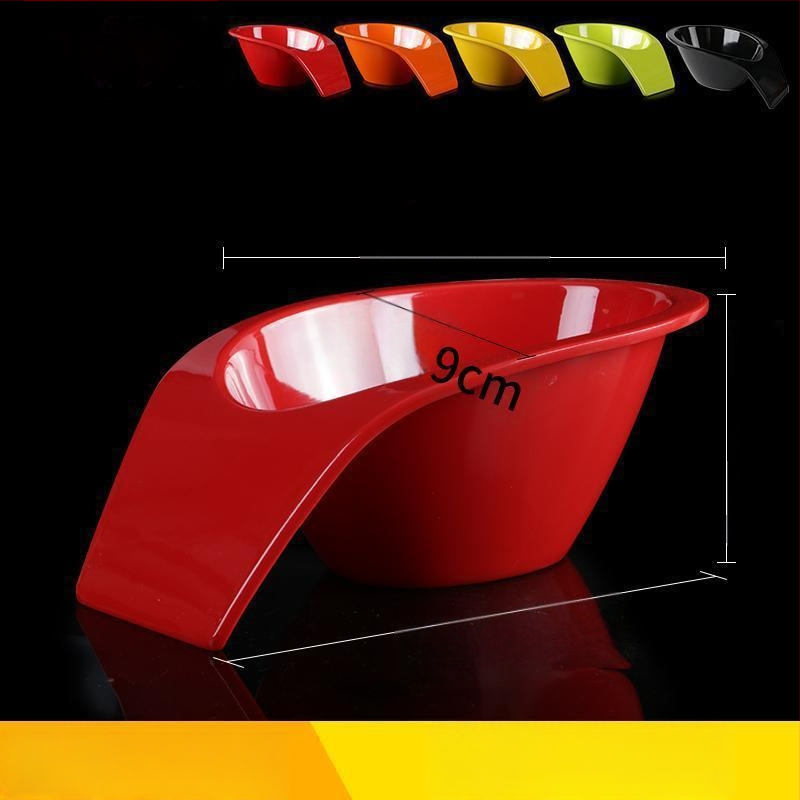 Vas melamină – în formă de extraterestru, model monocrom, finisaj glazurat, imprimare logo și posibilitate de personalizare, pentru adulți, stil simplu