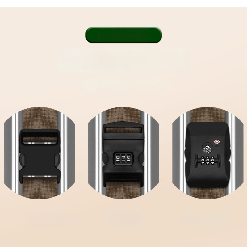 Nailonist pagasirihm — varguse vastu, maavärinetele vastupidav, koormuse vähendamine, pagasile lisatarvikud