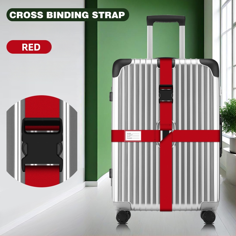 Nailonist pagasirihm — varguse vastu, maavärinetele vastupidav, koormuse vähendamine, pagasile lisatarvikud