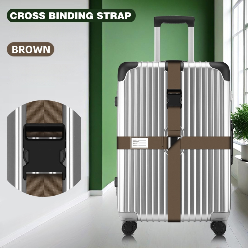 Nailonist pagasirihm — varguse vastu, maavärinetele vastupidav, koormuse vähendamine, pagasile lisatarvikud