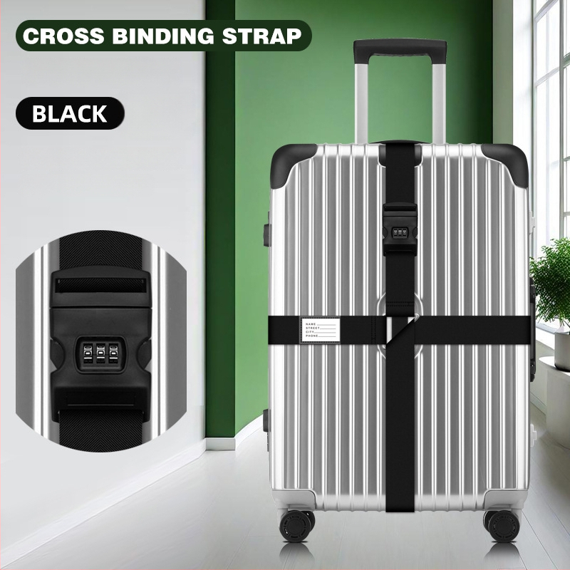 Nailonist pagasirihm — varguse vastu, maavärinetele vastupidav, koormuse vähendamine, pagasile lisatarvikud