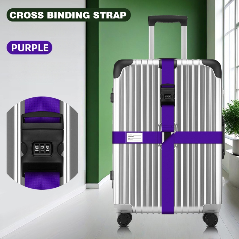 Nailonist pagasirihm — varguse vastu, maavärinetele vastupidav, koormuse vähendamine, pagasile lisatarvikud