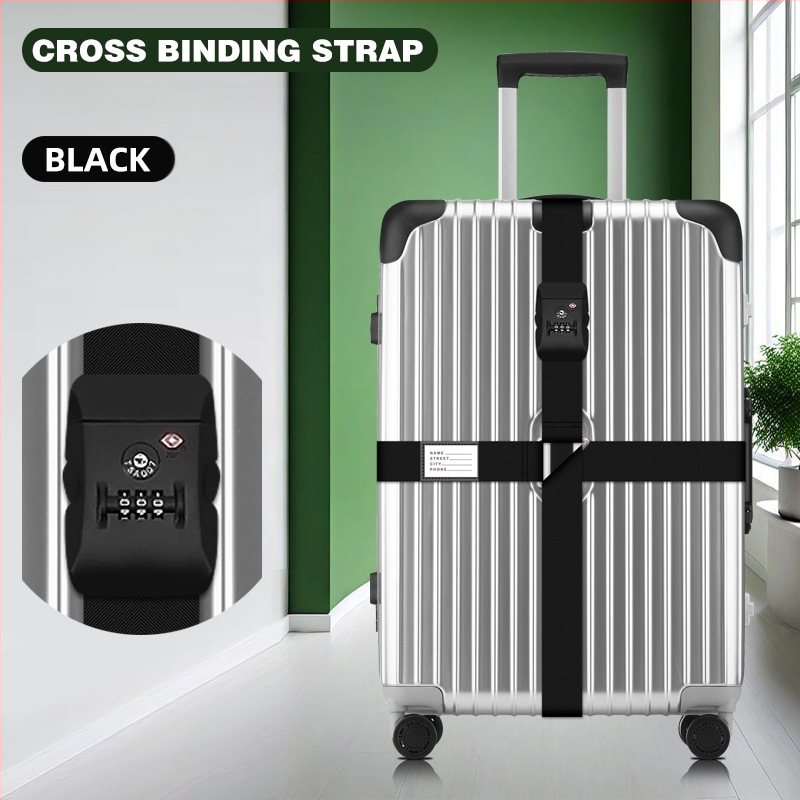 Nailonist pagasirihm — varguse vastu, maavärinetele vastupidav, koormuse vähendamine, pagasile lisatarvikud