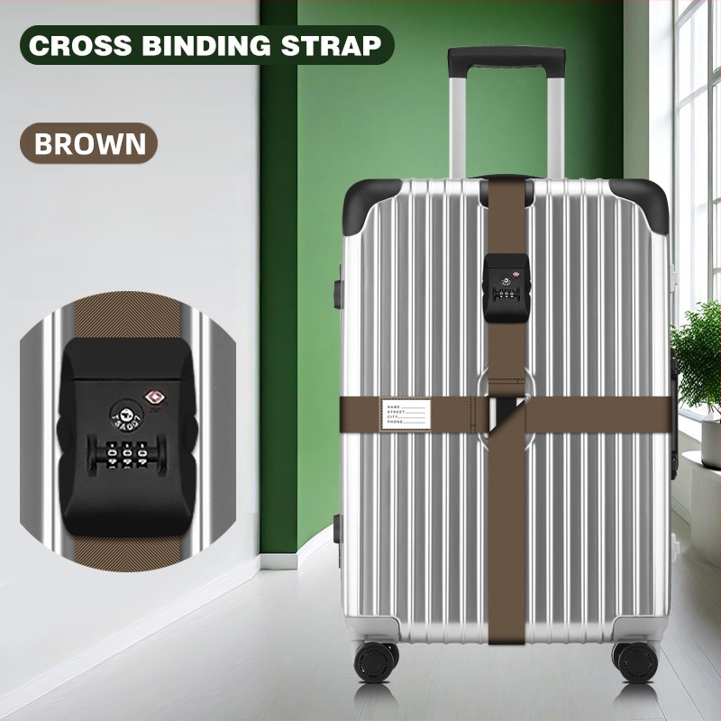 Nailonist pagasirihm — varguse vastu, maavärinetele vastupidav, koormuse vähendamine, pagasile lisatarvikud