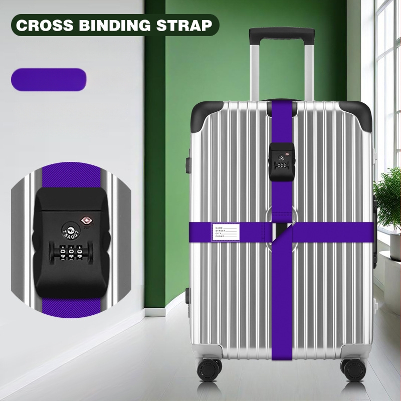 Nailonist pagasirihm — varguse vastu, maavärinetele vastupidav, koormuse vähendamine, pagasile lisatarvikud