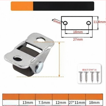 Мебелни ролки безшумни със TPE гуми и стоманени лагери, модел TPE Furniture Silent Rollers, марка 3T8O, подходящи за преместване на различни мебели