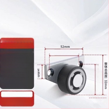 Мебелни ролки безшумни със TPE гуми и стоманени лагери, модел TPE Furniture Silent Rollers, марка 3T8O, подходящи за преместване на различни мебели