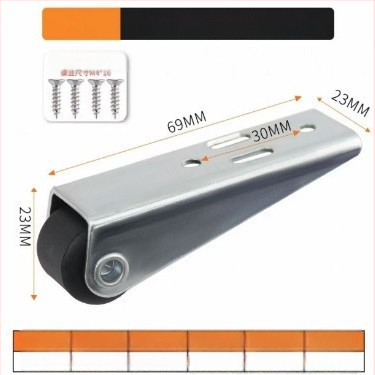 Мебелни ролки безшумни със TPE гуми и стоманени лагери, модел TPE Furniture Silent Rollers, марка 3T8O, подходящи за преместване на различни мебели