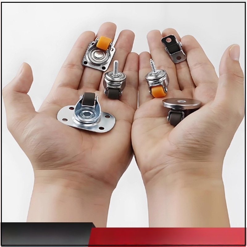 Мебелни ролки безшумни със TPE гуми и стоманени лагери, модел TPE Furniture Silent Rollers, марка 3T8O, подходящи за преместване на различни мебели