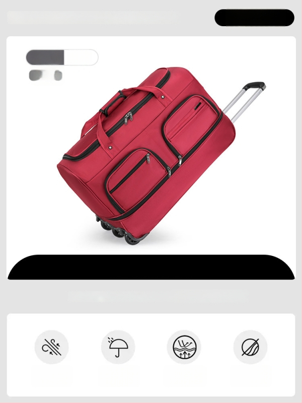 Kokkupandav nailon Reisikott, laiendatav mahutavus 20-35 L, unisex disain, polüestri vooder