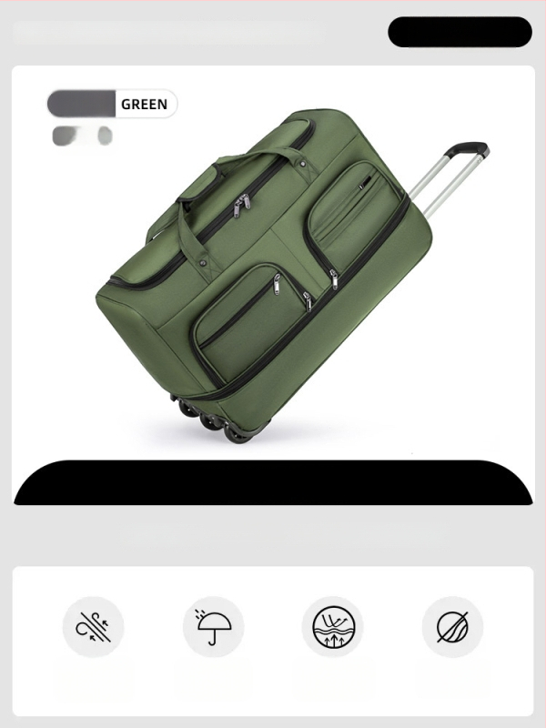 Kokkupandav nailon Reisikott, laiendatav mahutavus 20-35 L, unisex disain, polüestri vooder