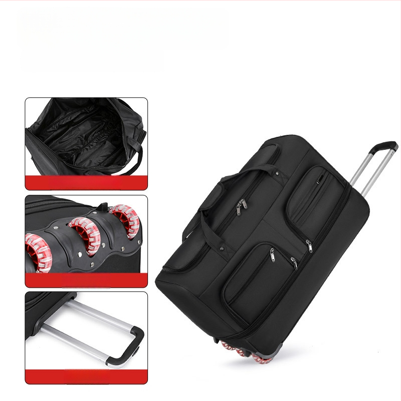 Kokkupandav nailon Reisikott, laiendatav mahutavus 20-35 L, unisex disain, polüestri vooder