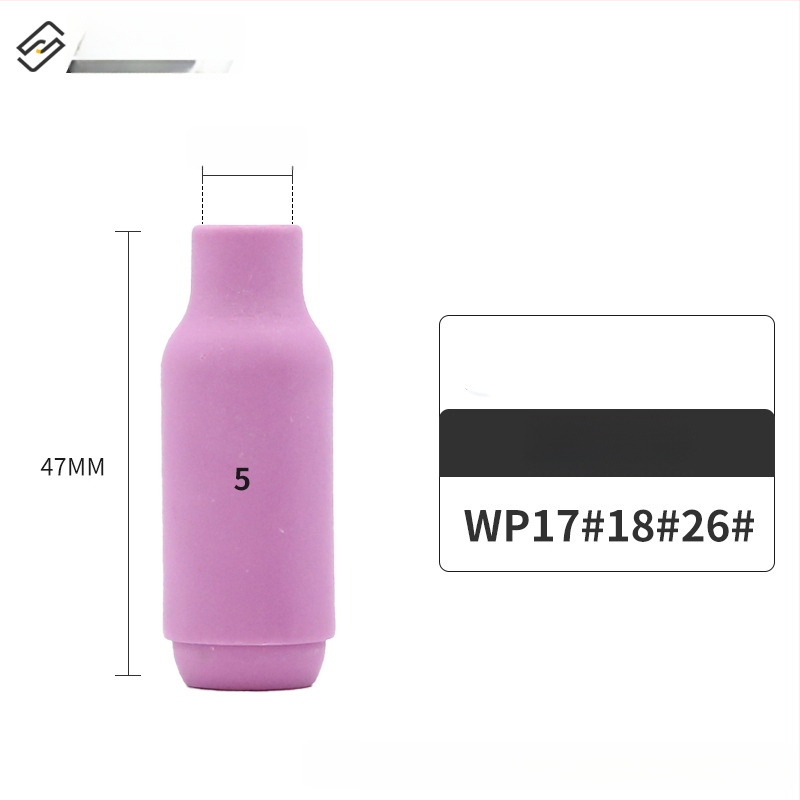 Keramikinis antgalis argono lankinio suvirinimui – WP serija (WP18/17/26, QQ300, QS300), invertuotas keraminis dangtelis, 13N10N serija