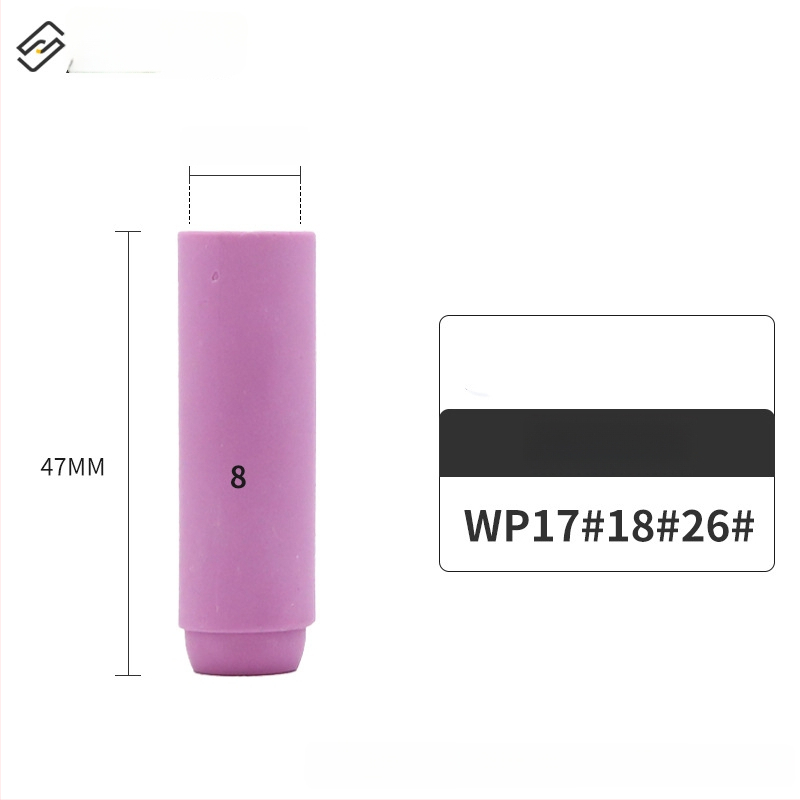 Keramikinis antgalis argono lankinio suvirinimui – WP serija (WP18/17/26, QQ300, QS300), invertuotas keraminis dangtelis, 13N10N serija