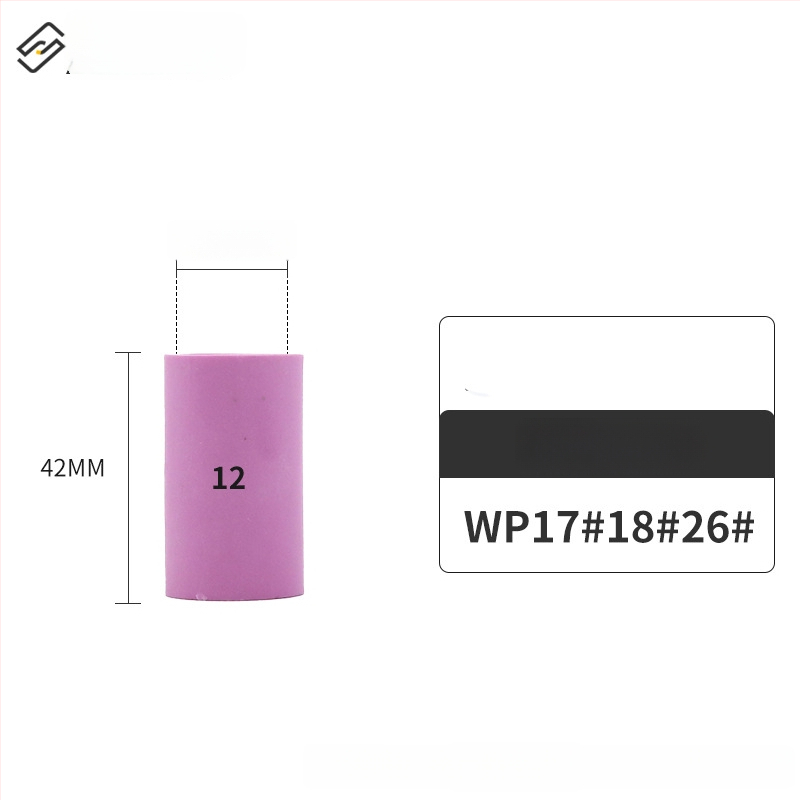 Keramikinis antgalis argono lankinio suvirinimui – WP serija (WP18/17/26, QQ300, QS300), invertuotas keraminis dangtelis, 13N10N serija