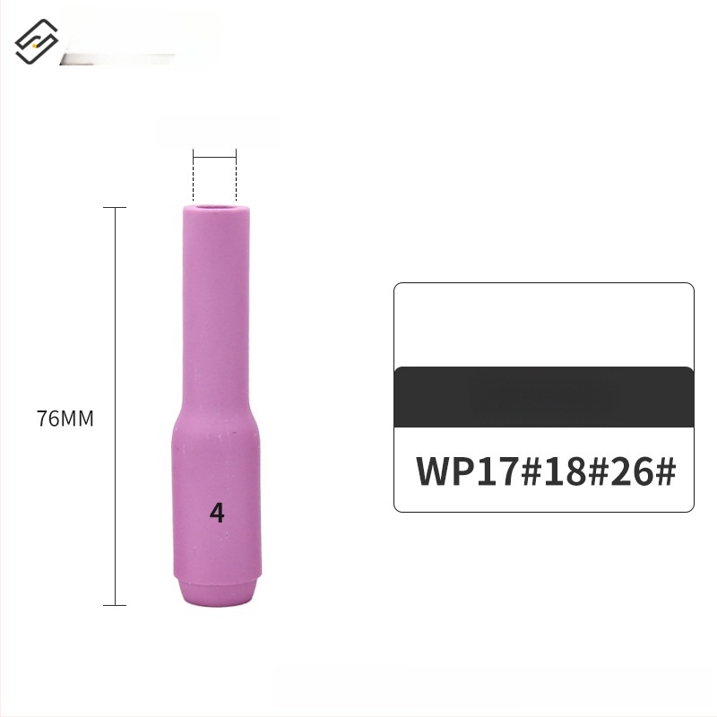 Keramikinis antgalis argono lankinio suvirinimui – WP serija (WP18/17/26, QQ300, QS300), invertuotas keraminis dangtelis, 13N10N serija