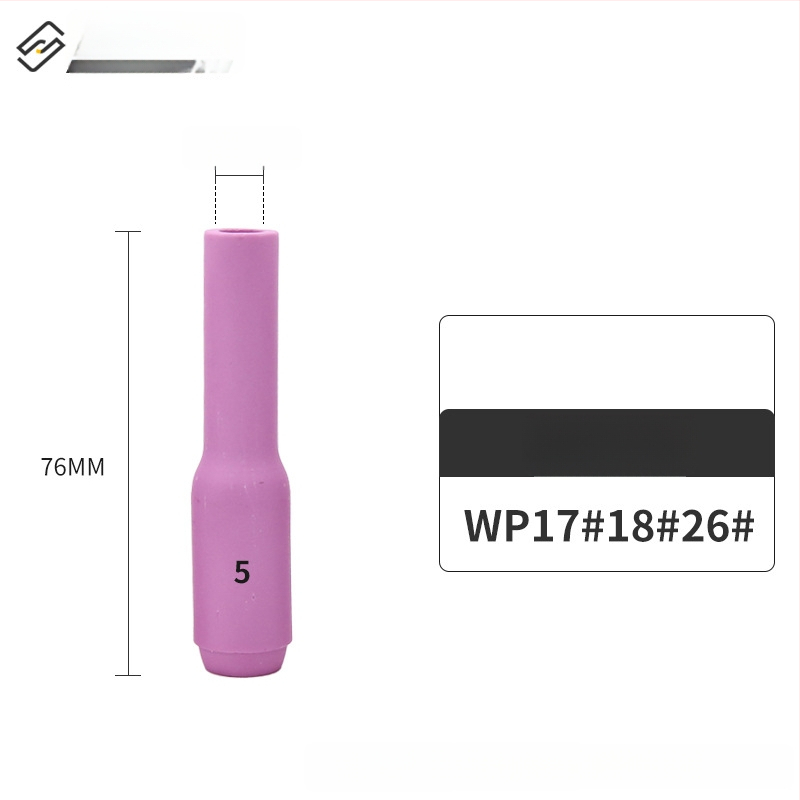 Keramikinis antgalis argono lankinio suvirinimui – WP serija (WP18/17/26, QQ300, QS300), invertuotas keraminis dangtelis, 13N10N serija