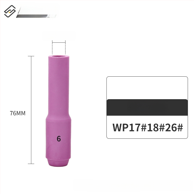 Keramikinis antgalis argono lankinio suvirinimui – WP serija (WP18/17/26, QQ300, QS300), invertuotas keraminis dangtelis, 13N10N serija