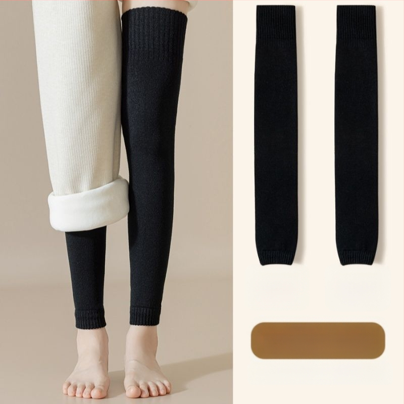 Gyapjú térdvédős zokni, térd fölötti vastag téli zoknik, gyermekeknek, súlyemeléshez