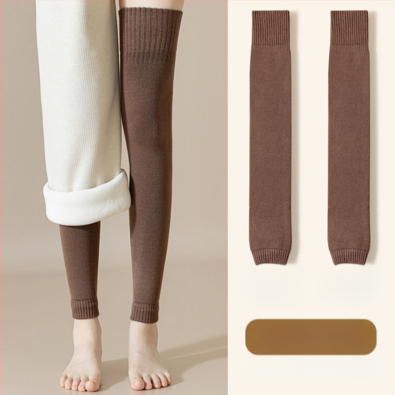 Gyapjú térdvédős zokni, térd fölötti vastag téli zoknik, gyermekeknek, súlyemeléshez