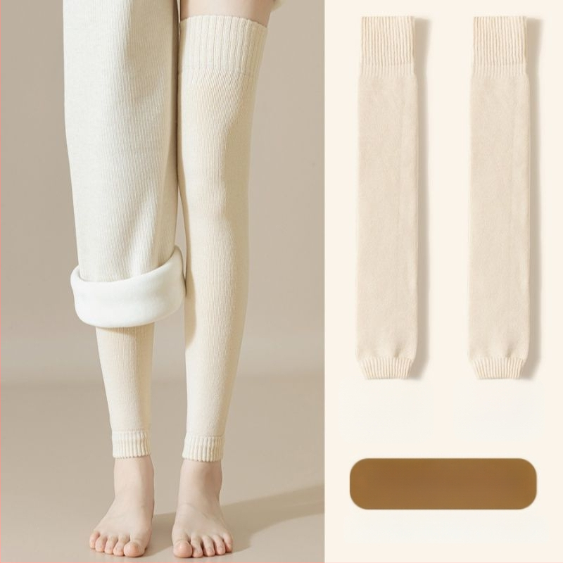 Gyapjú térdvédős zokni, térd fölötti vastag téli zoknik, gyermekeknek, súlyemeléshez